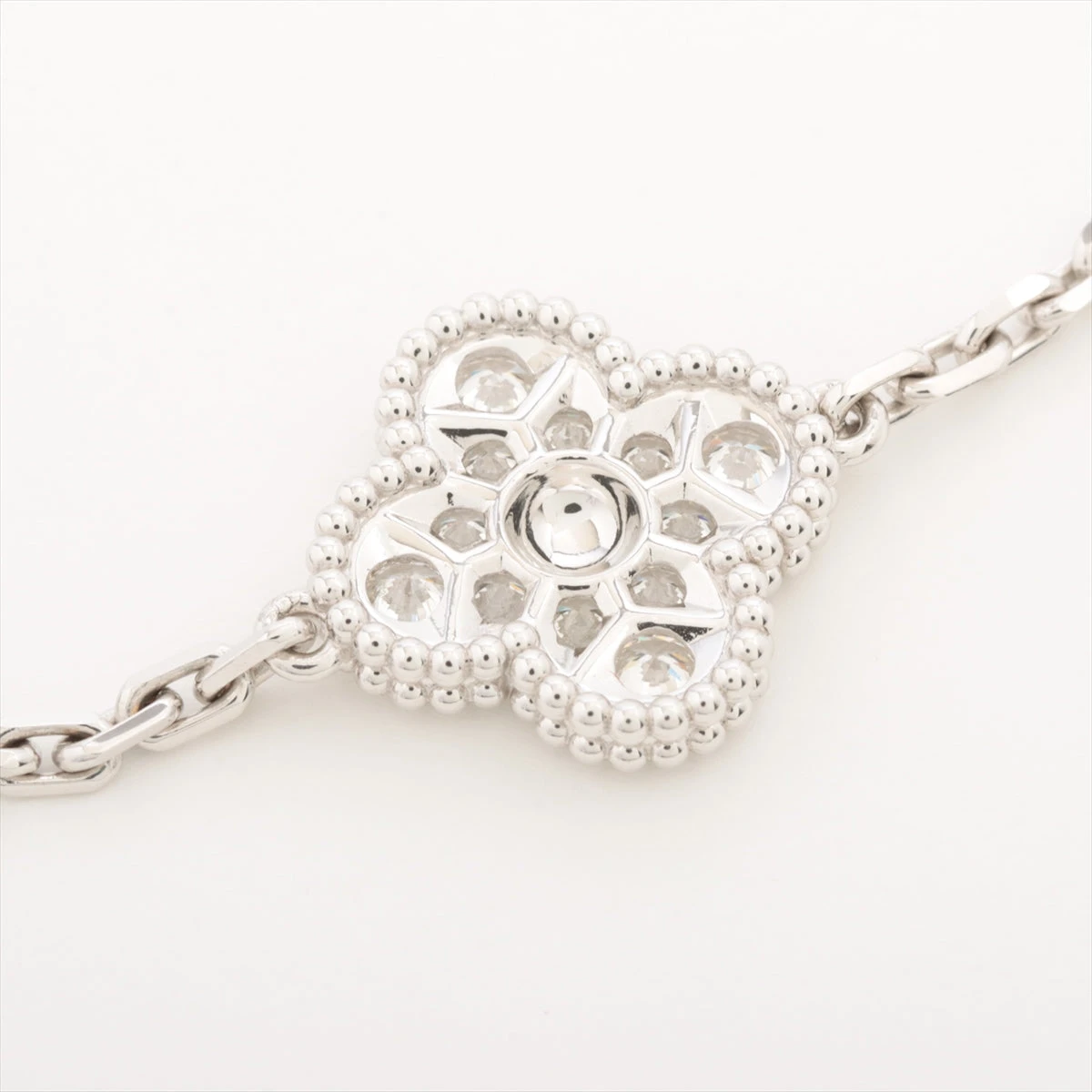 ヴァンクリーフ&アーペル ヴィンテージアルハンブラ 5P オニキス