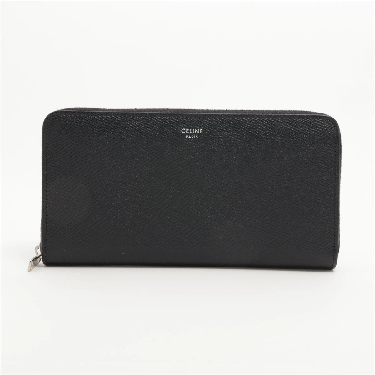 セリーヌ レザー ジップアラウンド ロング財布 セリーヌ レザー ラウンドジップウォレット ブラック A3248815