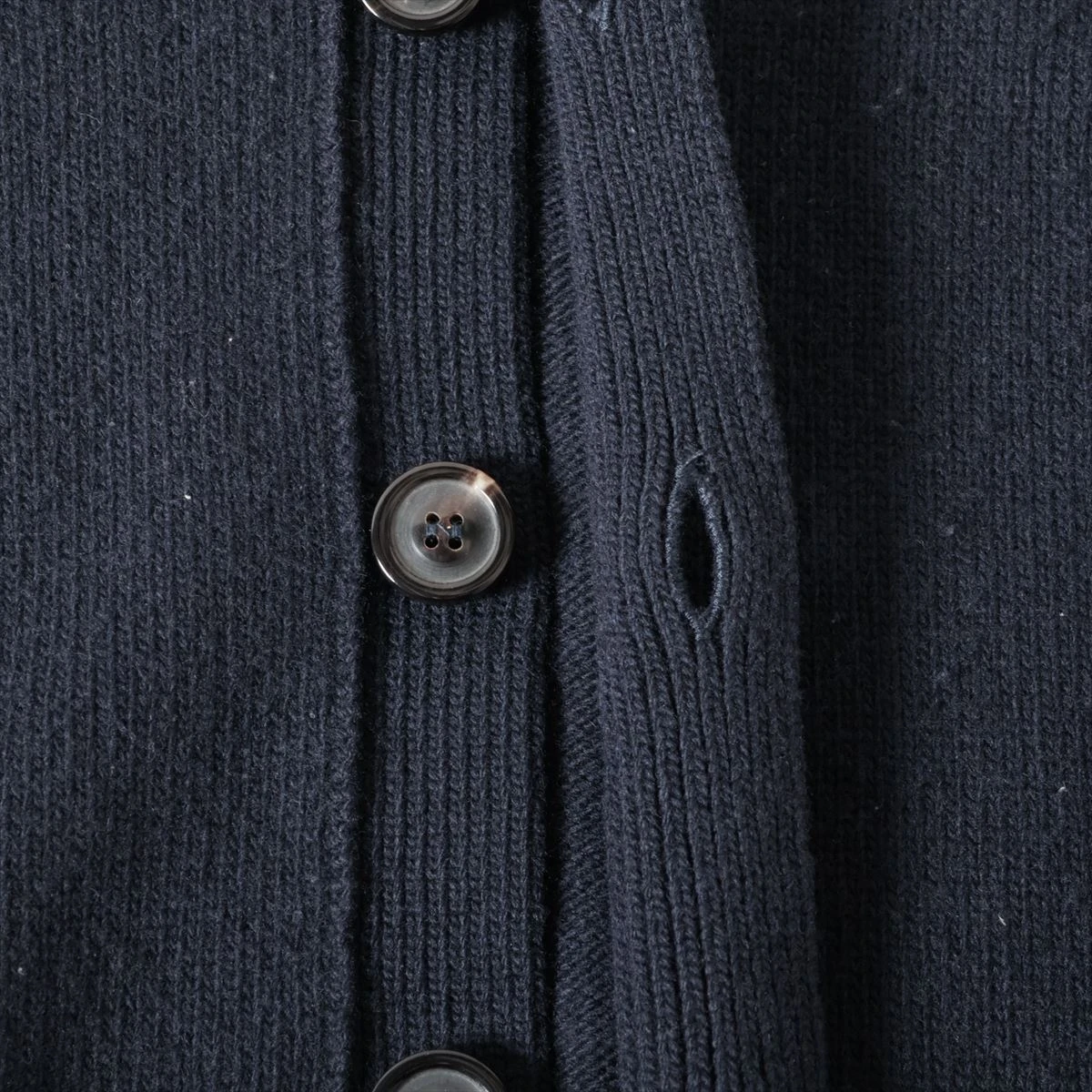 メゾンマルジェラ ウールニット カーディガン S 22SS ネイビー
