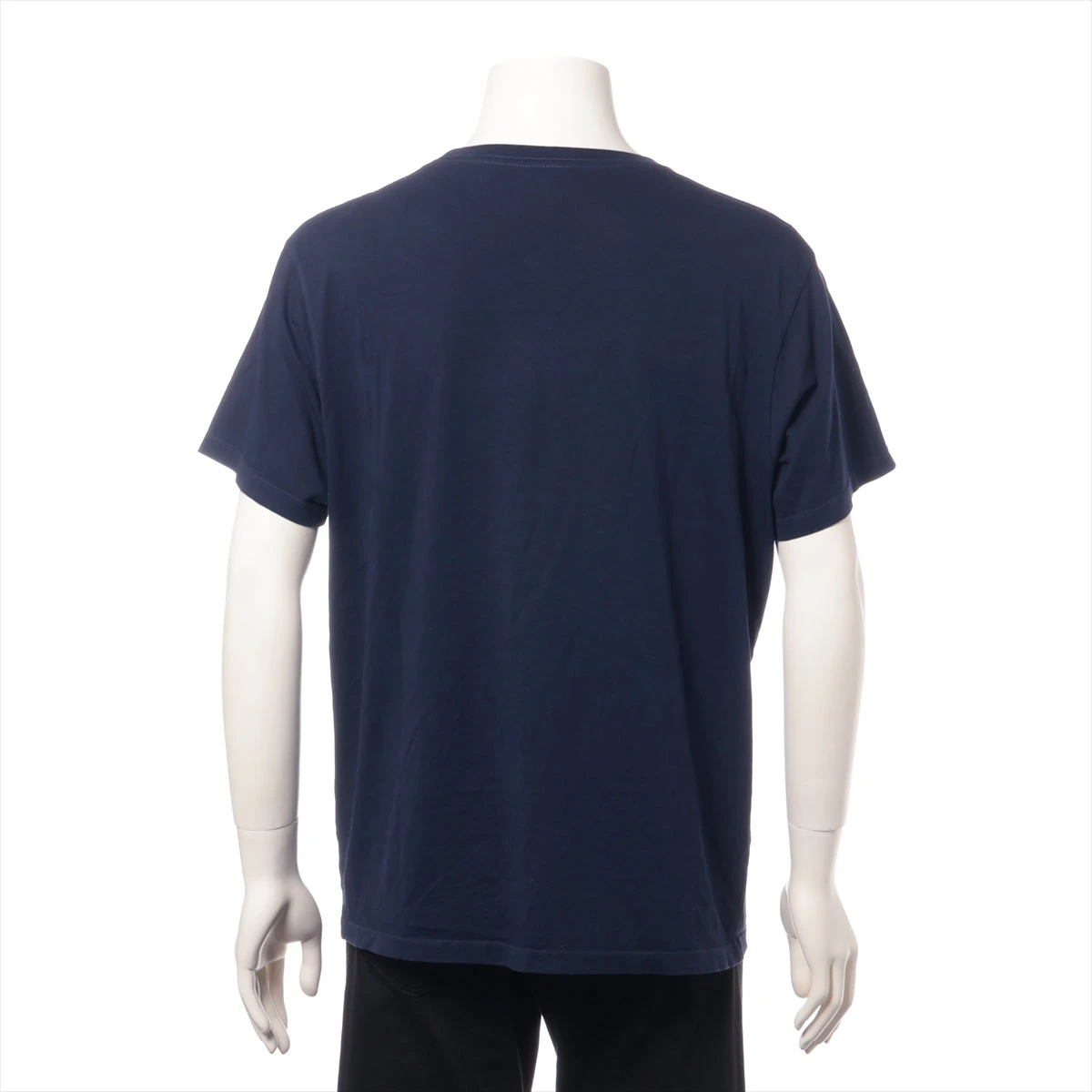 ロエベ アナグラム コットン Tシャツ XL ネイビー H526341XAI