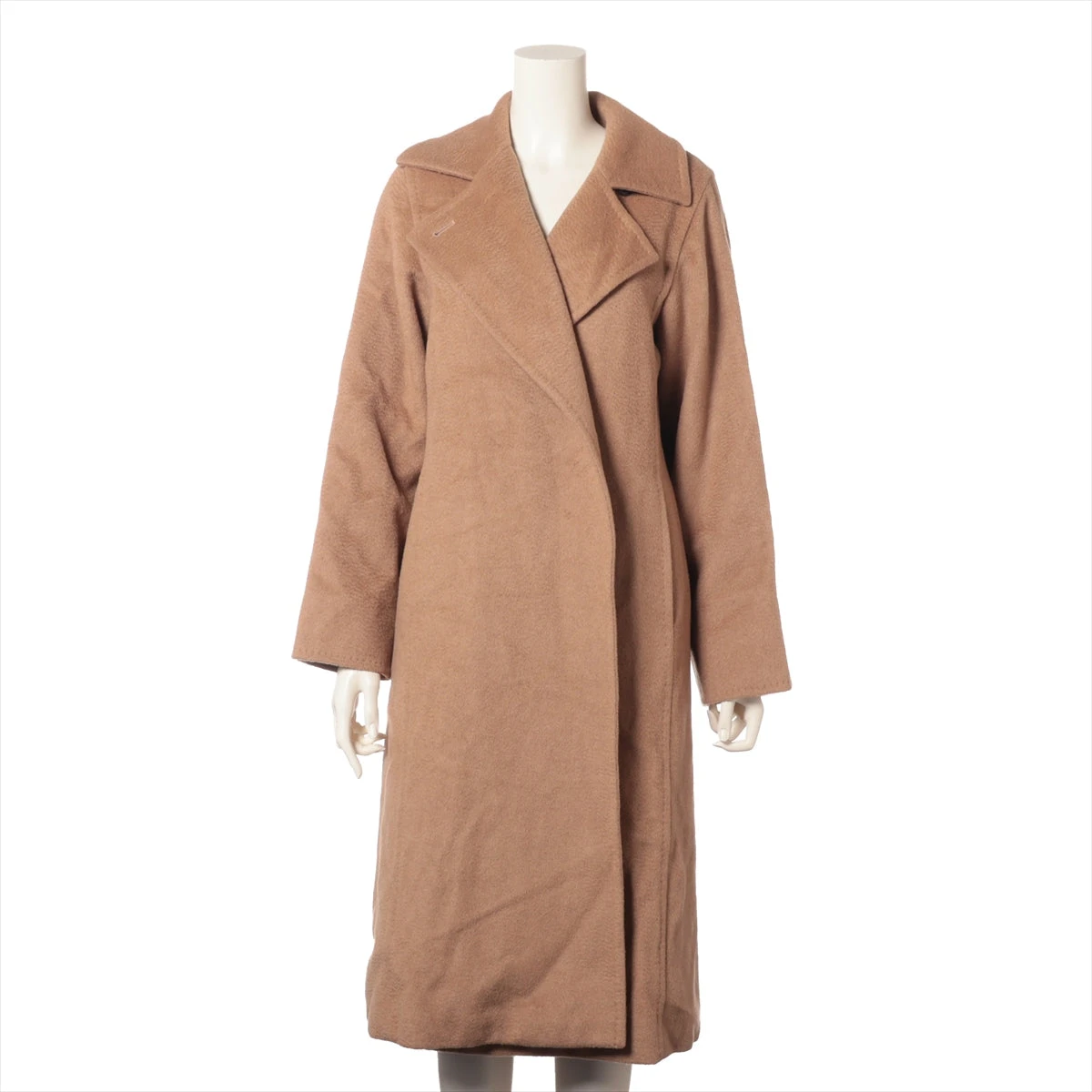マックスマーラ キャメル コート J36 レディース ブラウン ベルト欠品  