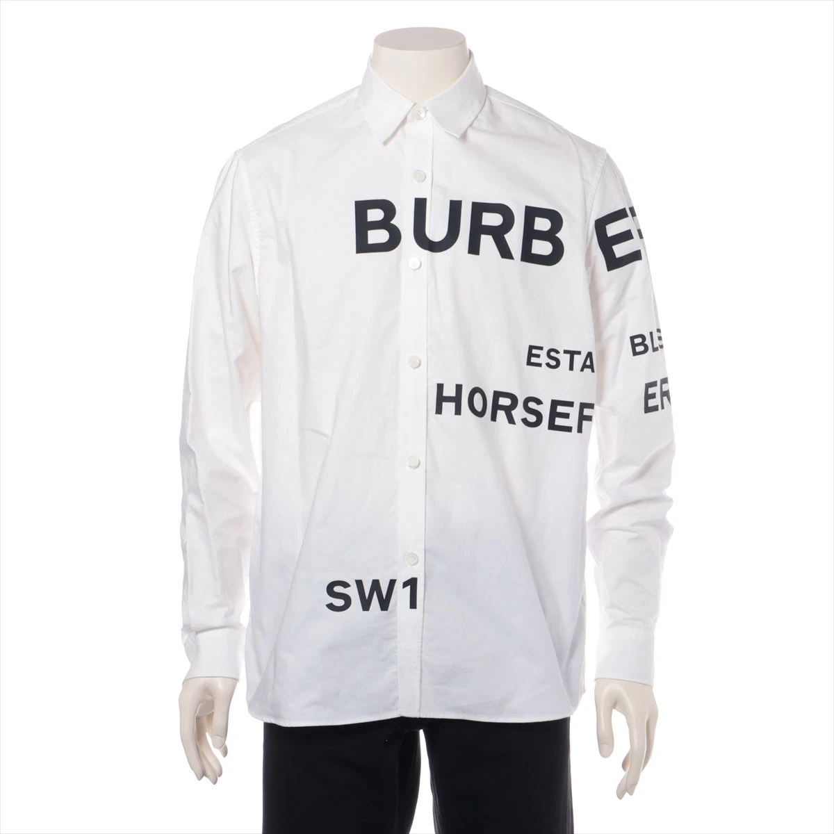 希少カラー】バーバリー ホースフェリー ティッシ期 現行タグ 長袖シャツ