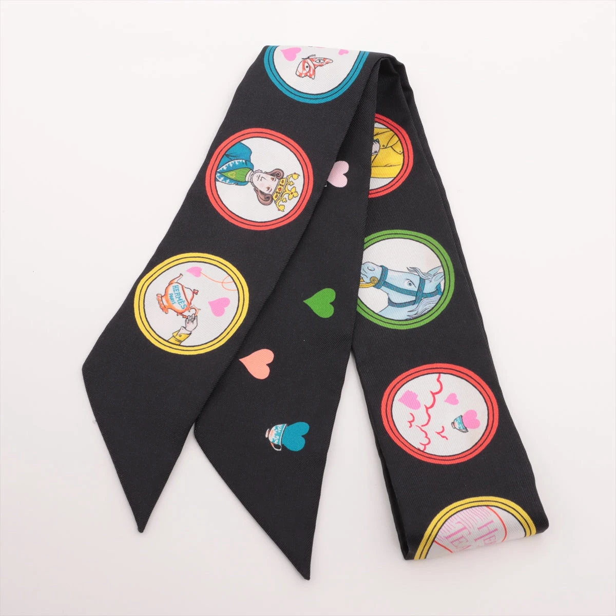 C2027 新品!! エルメス ツイリー TEA TIME ティータイムスカーフ C2027 新品!! エルメス ツイリー TEA TIME ティータイムスカーフ