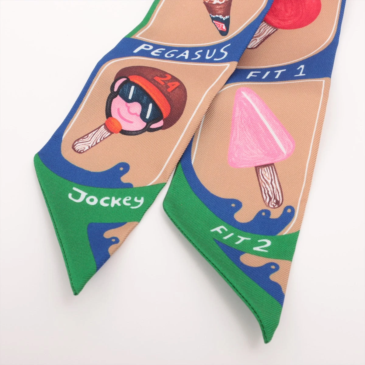エルメス ツイリー Funny Ice Cream ファニー アイスクリーム