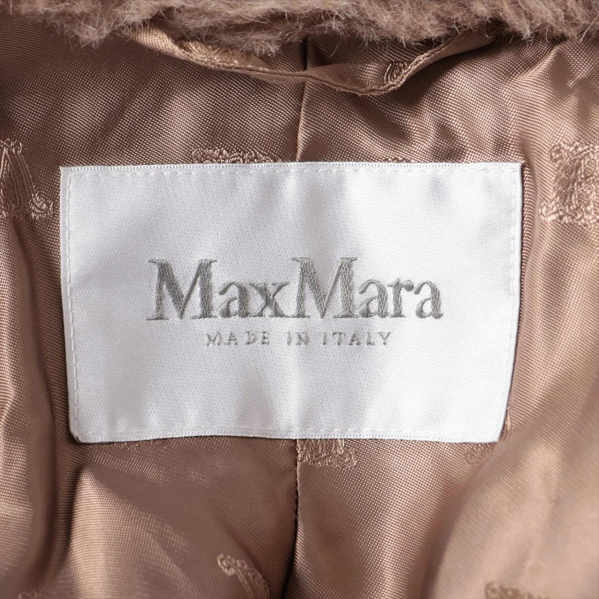 マックスマーラ テディベア ウール×アルパカ ショートコート XS