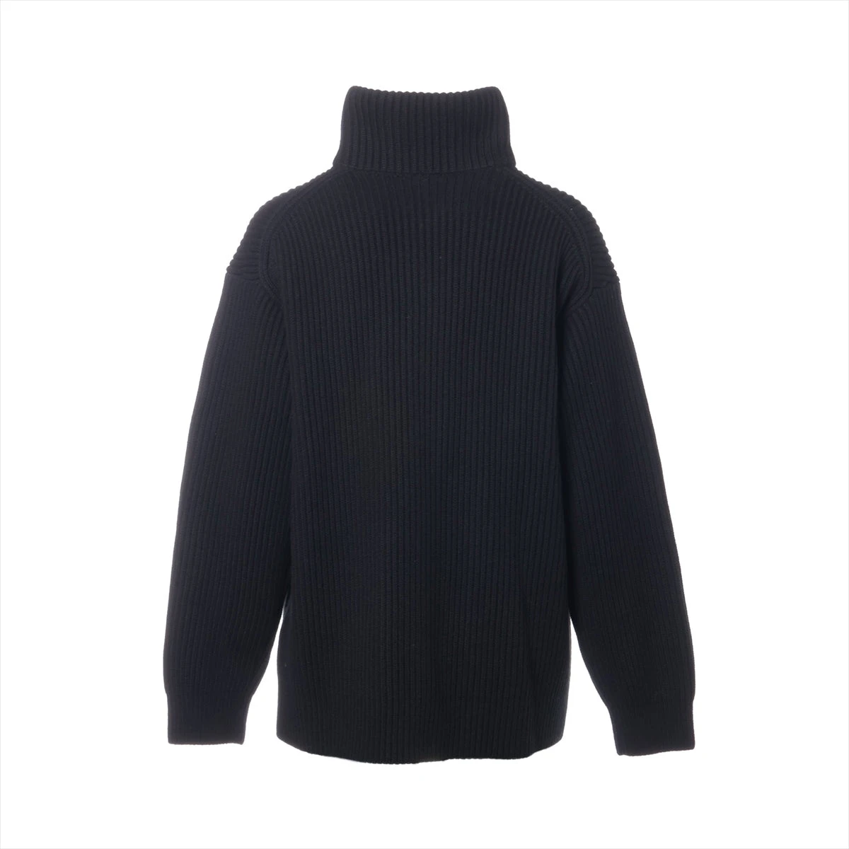 エルメス 22AW ウール ブルゾン 38 レディース ブラック Hポケット