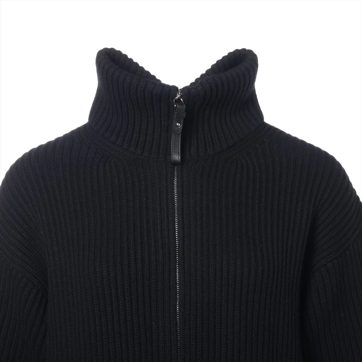 エルメス 22AW ウール ブルゾン 38 レディース ブラック H