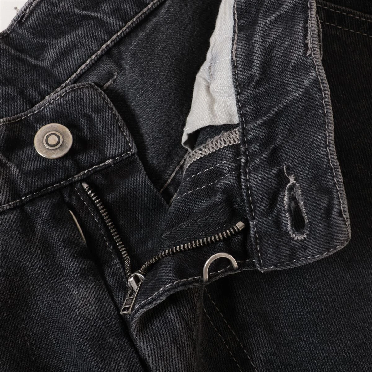 メゾンマルジェラ 23AW コットン ペインターデニム 28 メンズ グレー
