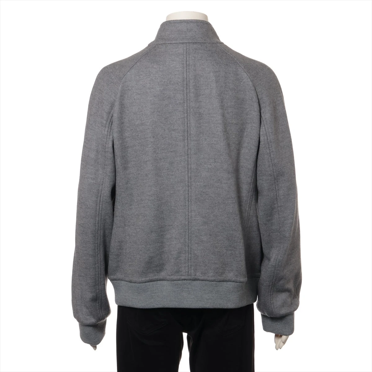 ジョルジオ アルマーニ　ジャケット　シルクウール　大きいサイズ　チャコール　54 ジョルジオ アルマーニ ジャケット シルクウール 大きいサイズ