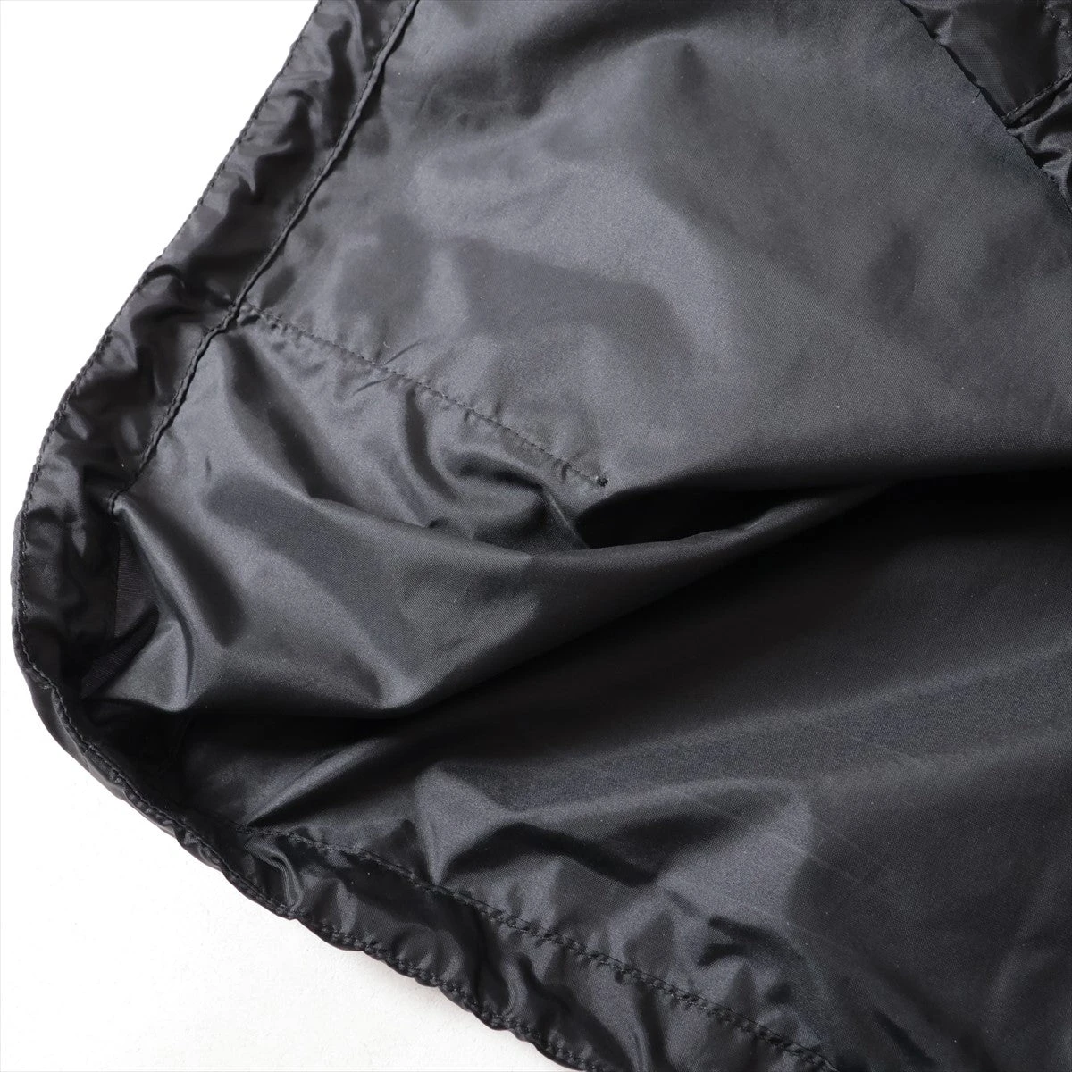 セリーヌ エディ期 ナイロン パーカー メンズ ブラック×ホワイト