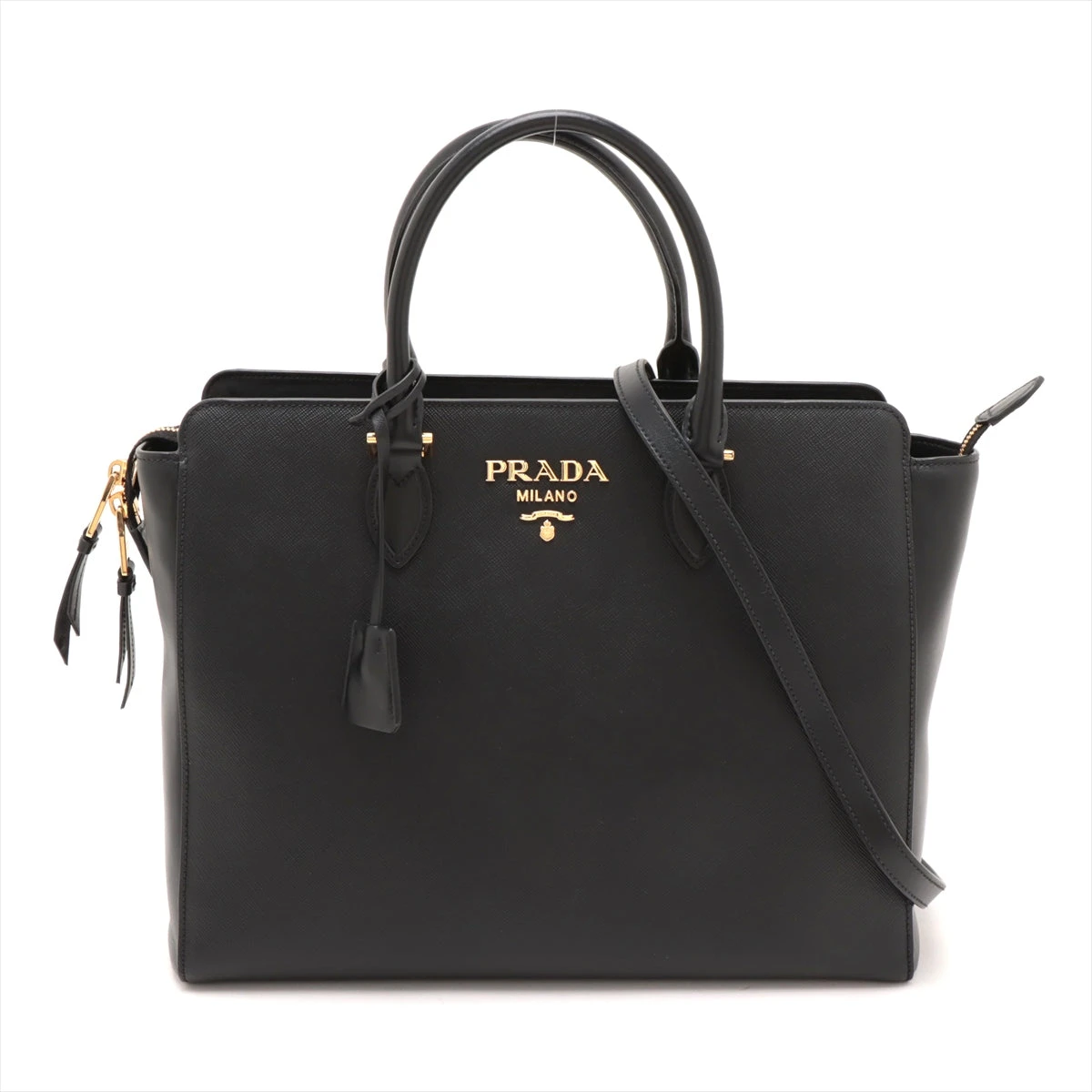 PRADA - 未使用 展示品 プラダ PRADA サフィアーノ 2way ハンド