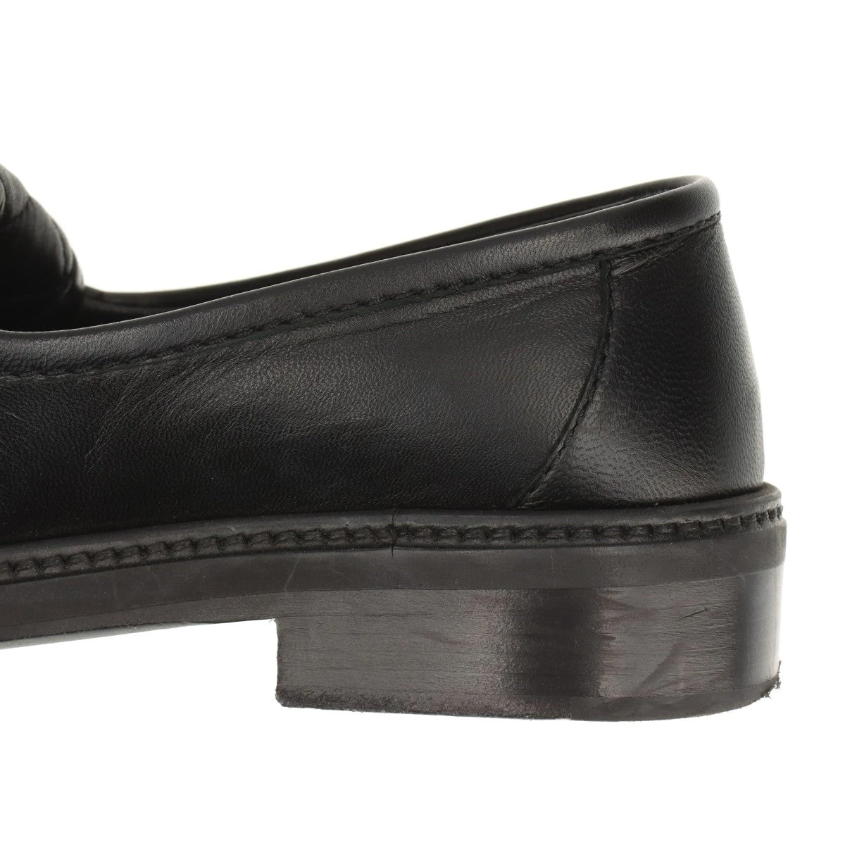 CHANEL ブラック ローファー38 2024年 クルーズライン CHANEL シャネル ローファー マトラッセ