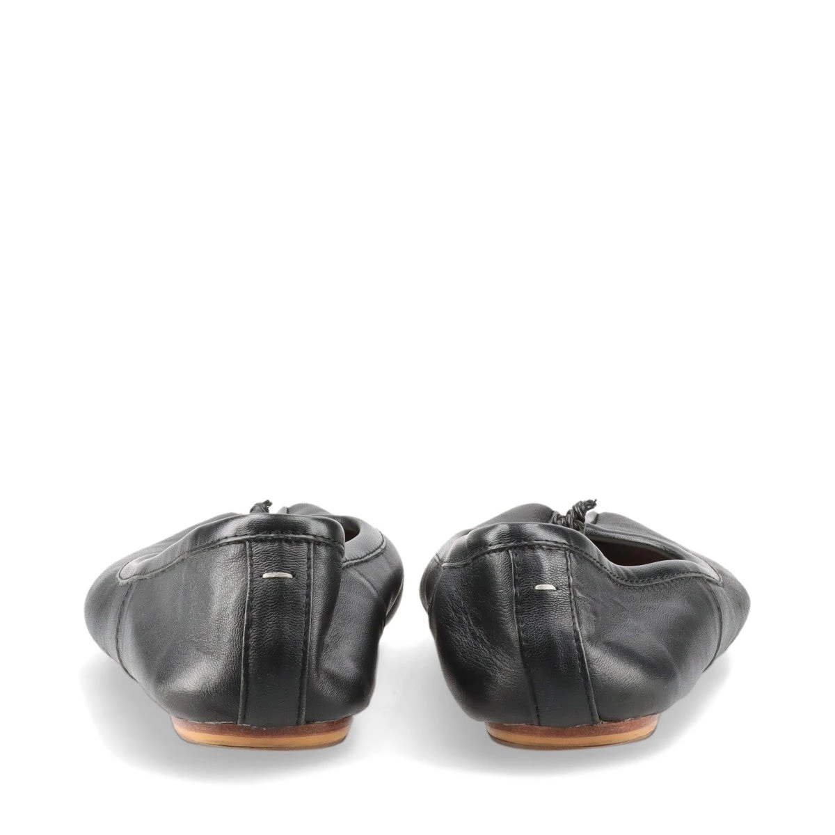 メゾンマルジェラ TABI レザー フラットパンプス 40 レディース