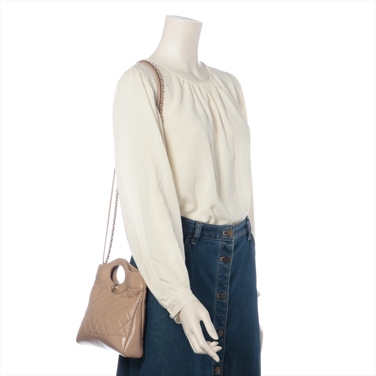 【ハンドバッグ＆ショルダー2WAY】 CHANEL 31ショルダーバッグ シャネル シャネル 31 シャイニーカーフスキン 2WAYショルダー