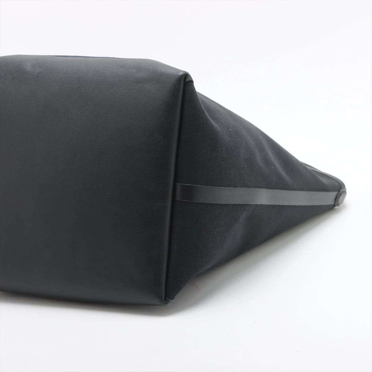 ザロウ ラージ パーク トート キャンバス×レザー ワンショルダー