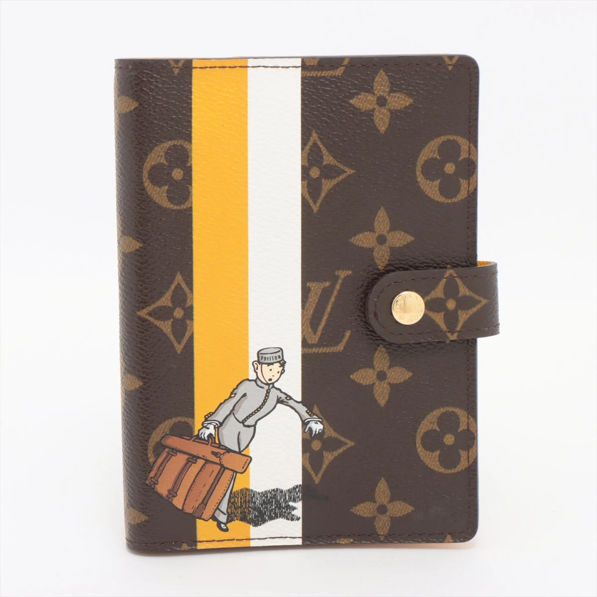 Louis Vuitton ジョーヌアジェンダPM ヴィトン モノグラムグルーム アジェンダPM R20019 ジョーヌ