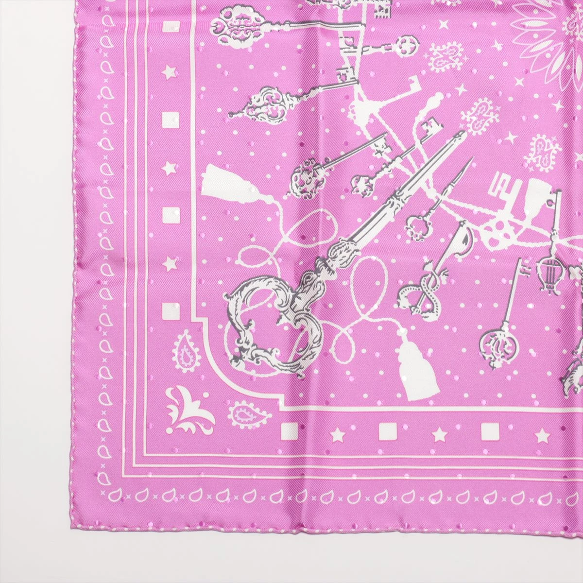 HERMES レクレ シルクバンダナ スカーフ55 新品未使用 エルメス Hermes HERMES スカーフ CARRE カレH 55×55 シルク