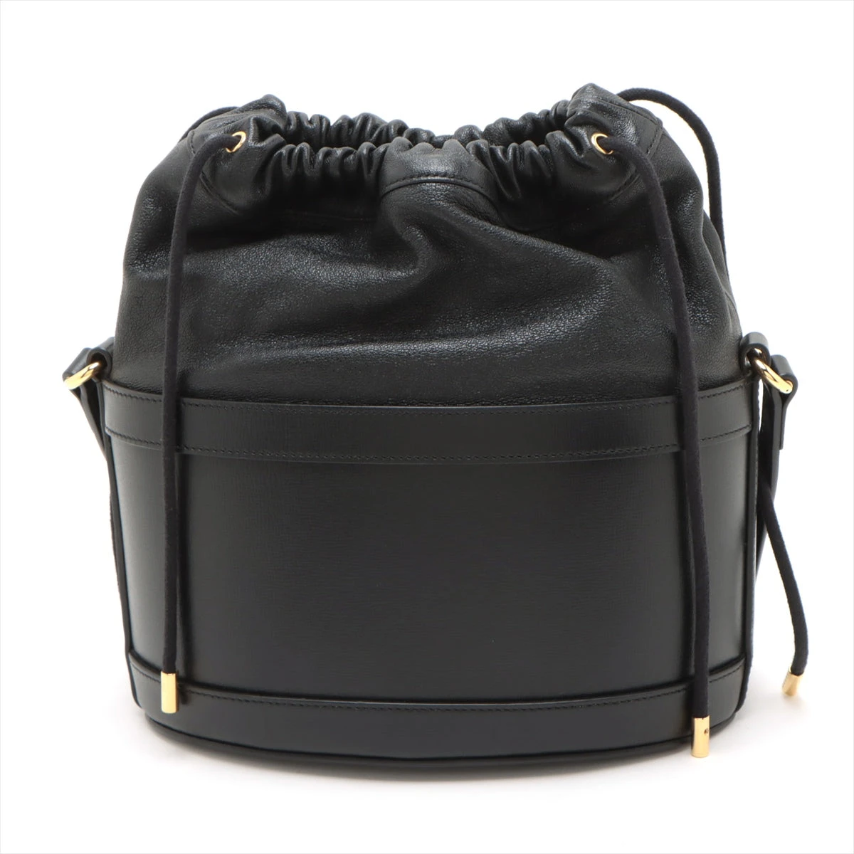 グッチ ホースビット1955 レザー ショルダーバッグ ブラック 602118  