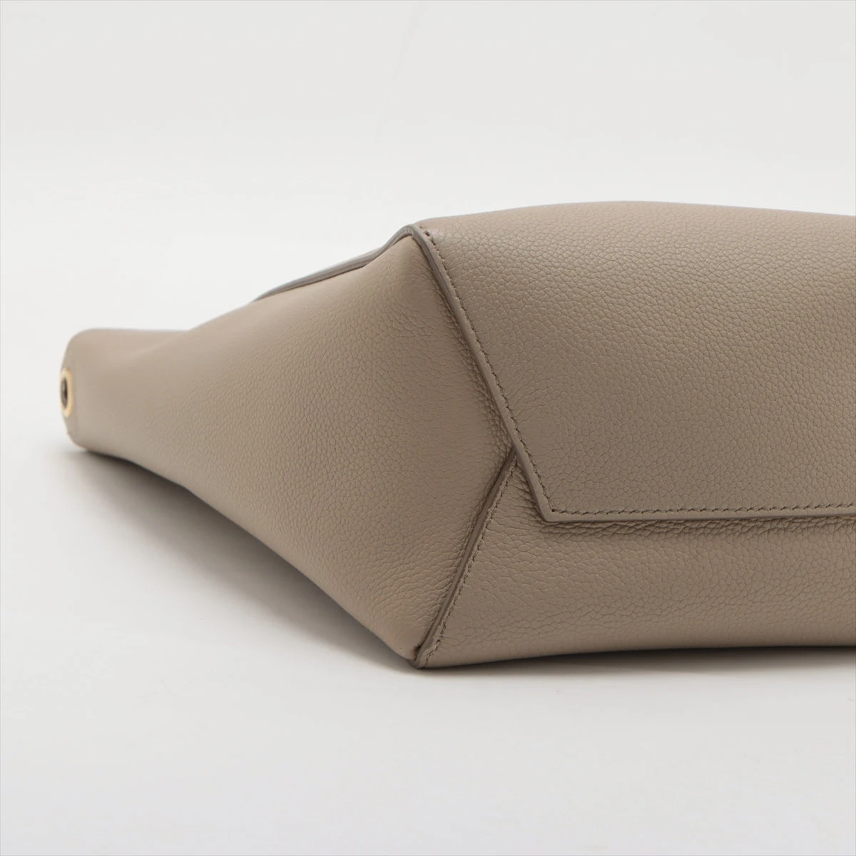 美品　CELINE サングル　バケット　スモール ベージュ セリーヌ)サングル バケット スモール ショルダーバッグ (CELINE