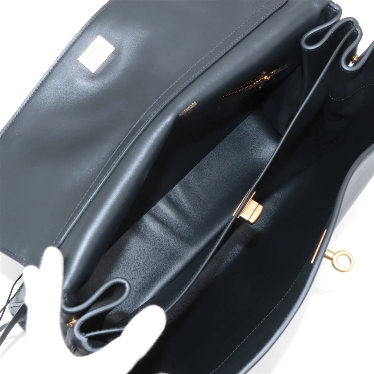 バレンシアガ ロデオ ラージ レザー 2WAYショルダーバッグ