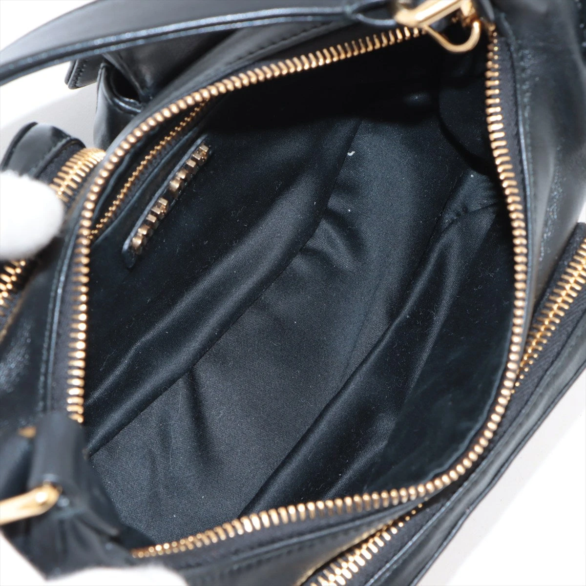 ミュウミュウ ポケットバッグ ナッパレザー ワンショルダー