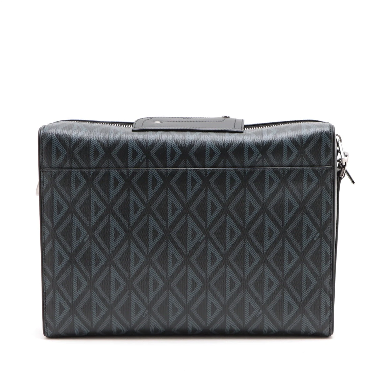 ディオール CDダイヤモンド ランゴ30 PVC×レザー ショルダーバッグ