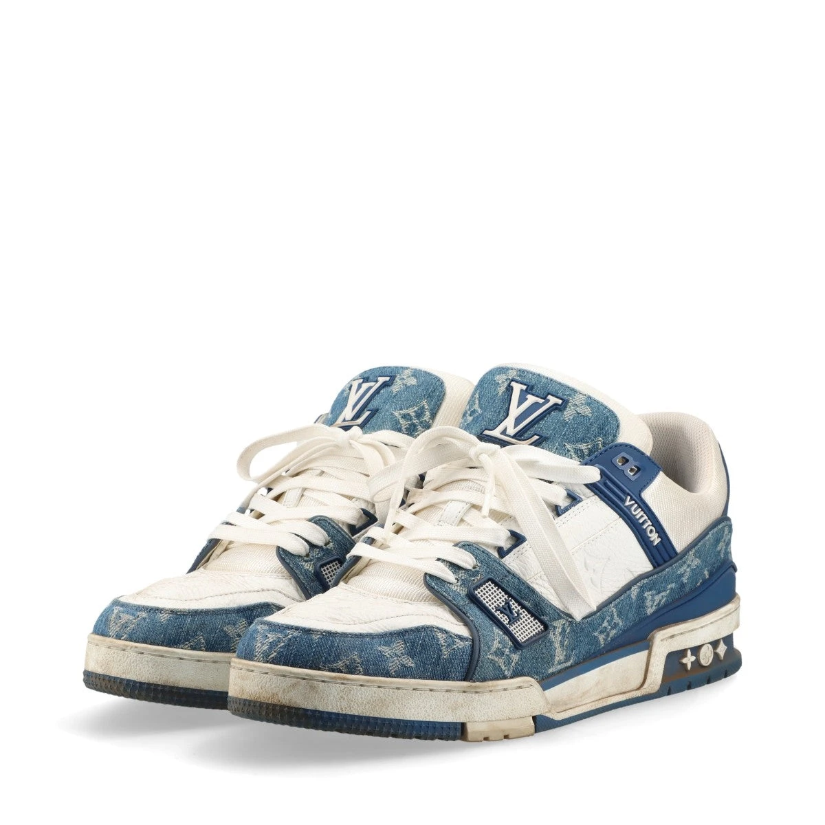 上品デニム★Louis Vuitton★スニーカー ラグーン シンプルお洒落♪】Louis Vuitton☆ラグーン スニーカー (Louis