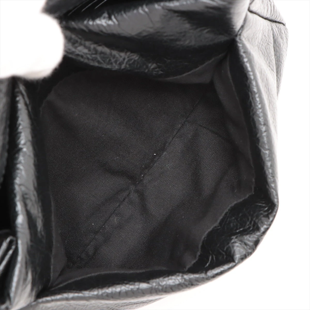 バレンシアガ　ブラックレザー ショルダーバッグ Balenciaga レザーショルダーバッグ | ブラック | FARFETCH JP