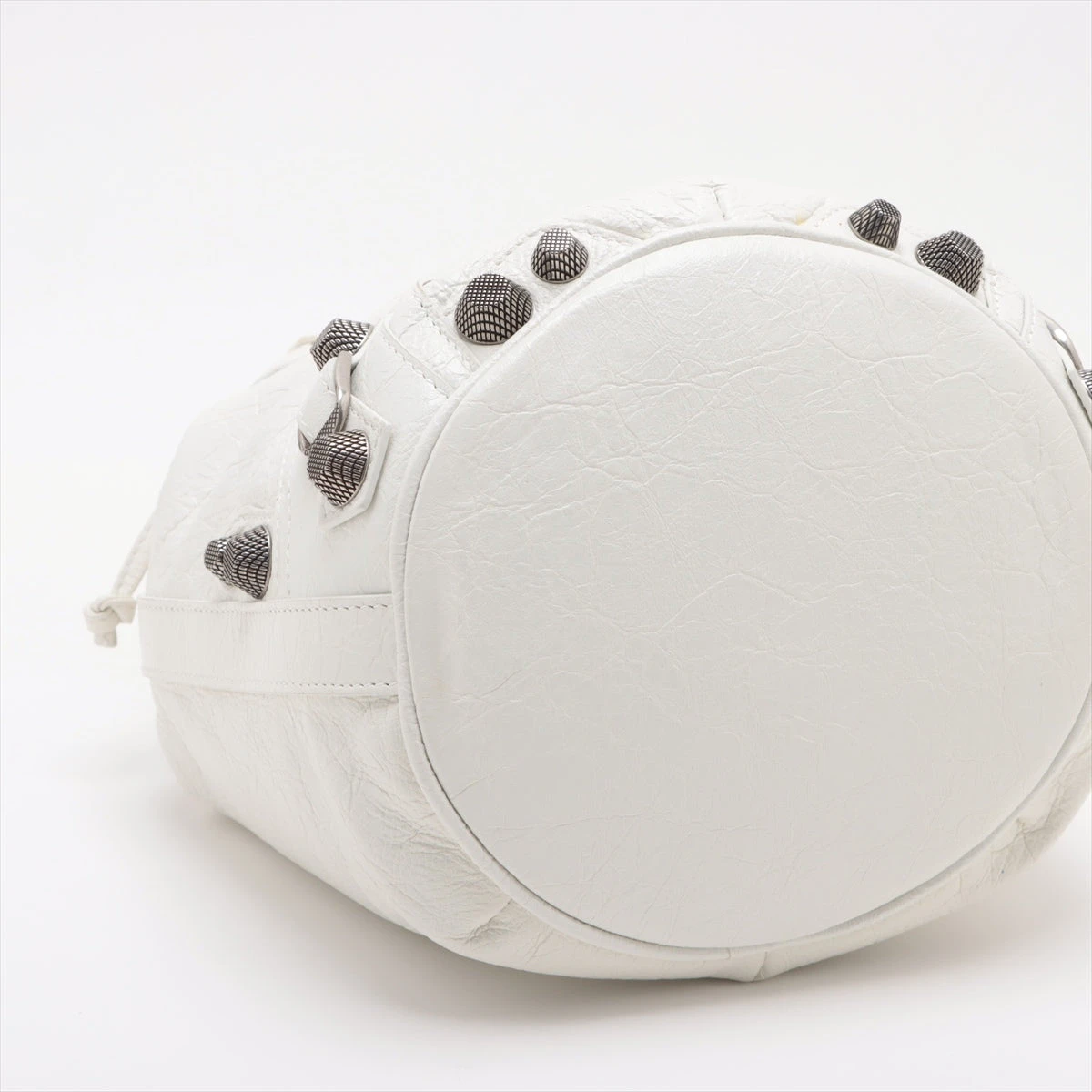 バレンシアガ ルカゴールXS レザー 2WAYハンドバッグ ホワイト 702432