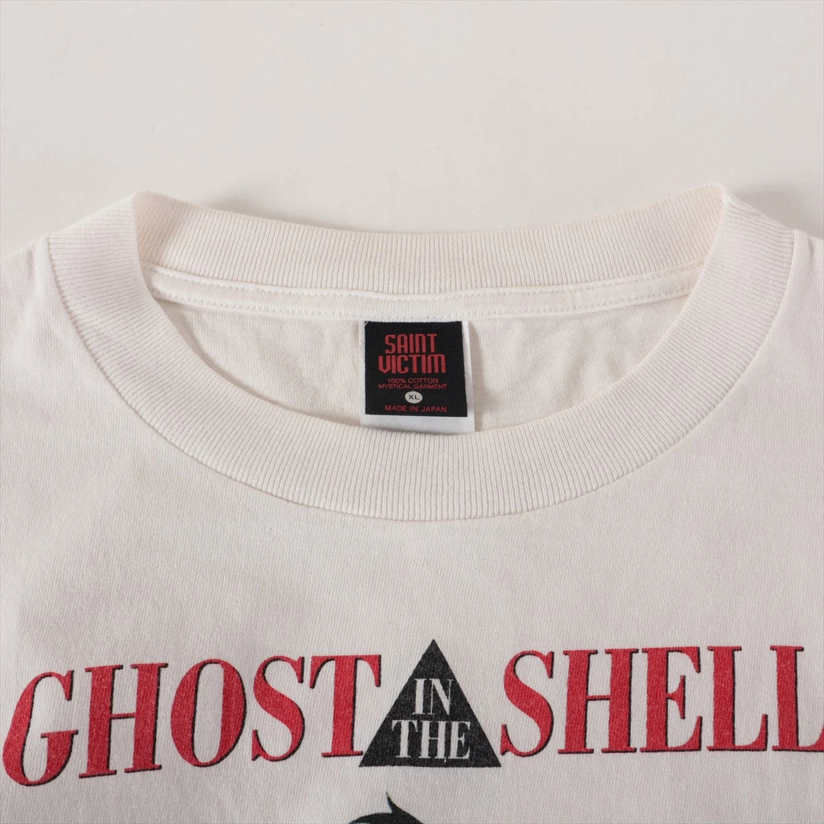 セントマイケル コットン Tシャツ XL メンズ ホワイト SM-YS1-0000-C32