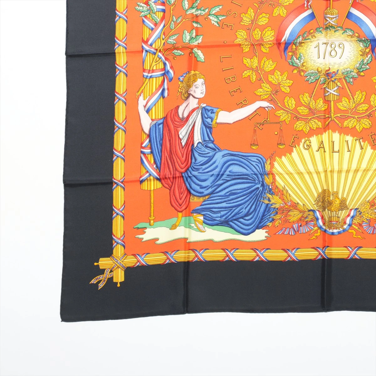 エルメス カレ90 1789 LIBERTE EGALITE FRATERNITE REPUBLIQUE