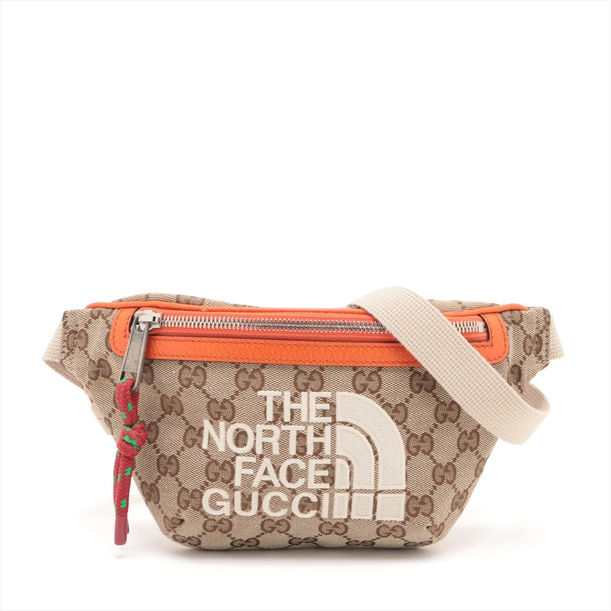 希少　グッチ×ノースフェイス　ボディバッグ GUCCI×THE NORTH FACE】グッチ×ザノースフェイス『ベルトバッグ