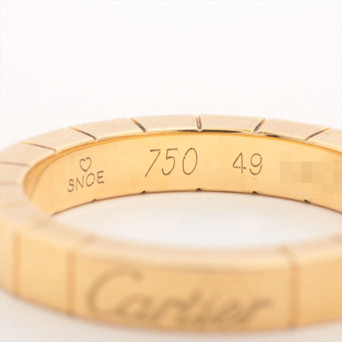 カルティエ ラニエール リング 750(YG) 5.9g 49 B4044949 A3254808 