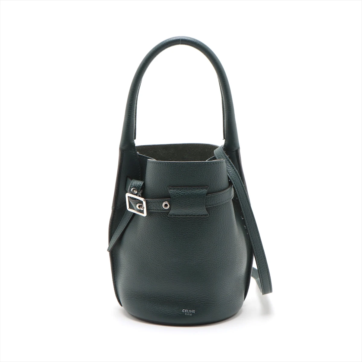 Celine■16 ティーンバケットトート ショルダーバッグ CELINE - 極美品 セリーヌ ティーン バケット 16 セーズ レザー