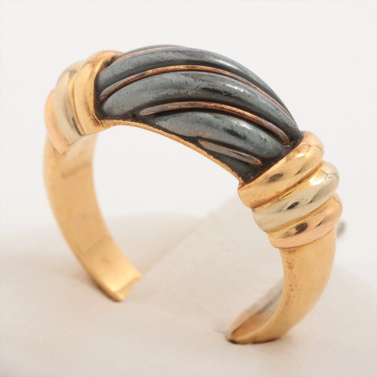 カルティエ スリーカラー リング 750(YG×PG×WG) 8.2g SV800 A3253577  