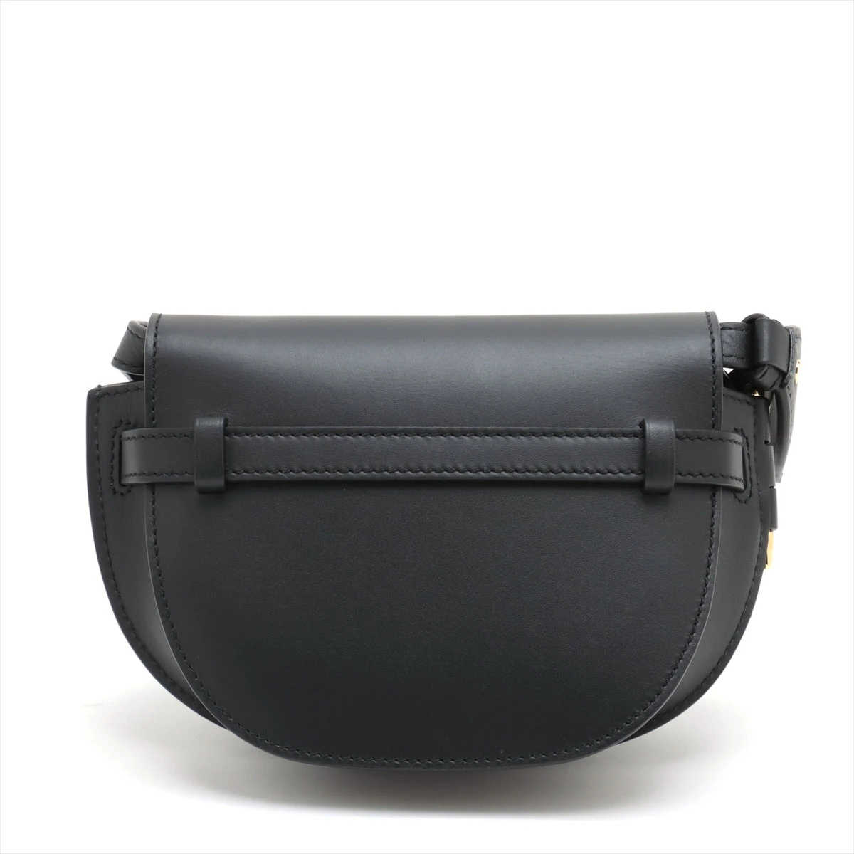 ロエベ ゲート デュアル ミニ レザー ショルダーバッグ ブラック ロエベ ゲート デュアル ミニ レザー ショルダーバッグ ブラック