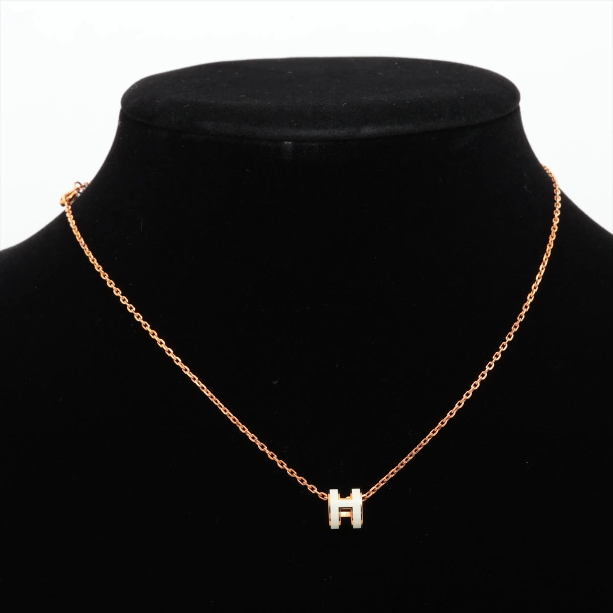 エルメス ミニポップアッシュH ネックレス GP ゴールド A3229157｜中古