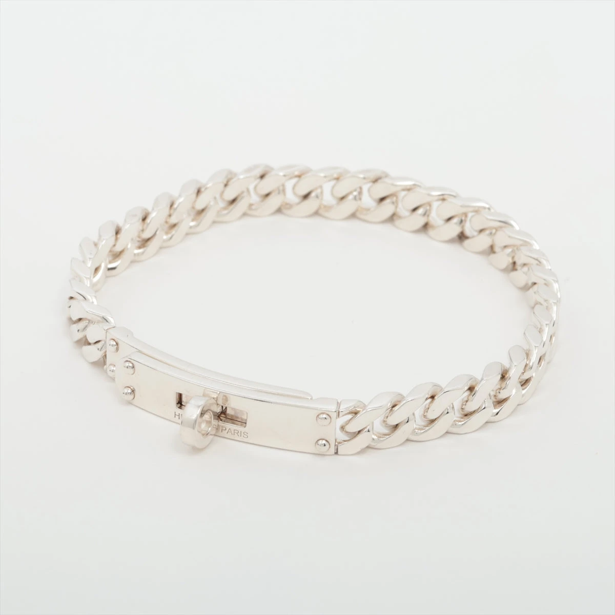 エルメス ケリーグルメットTPM ブレスレット ST 925 19.3g シルバー  