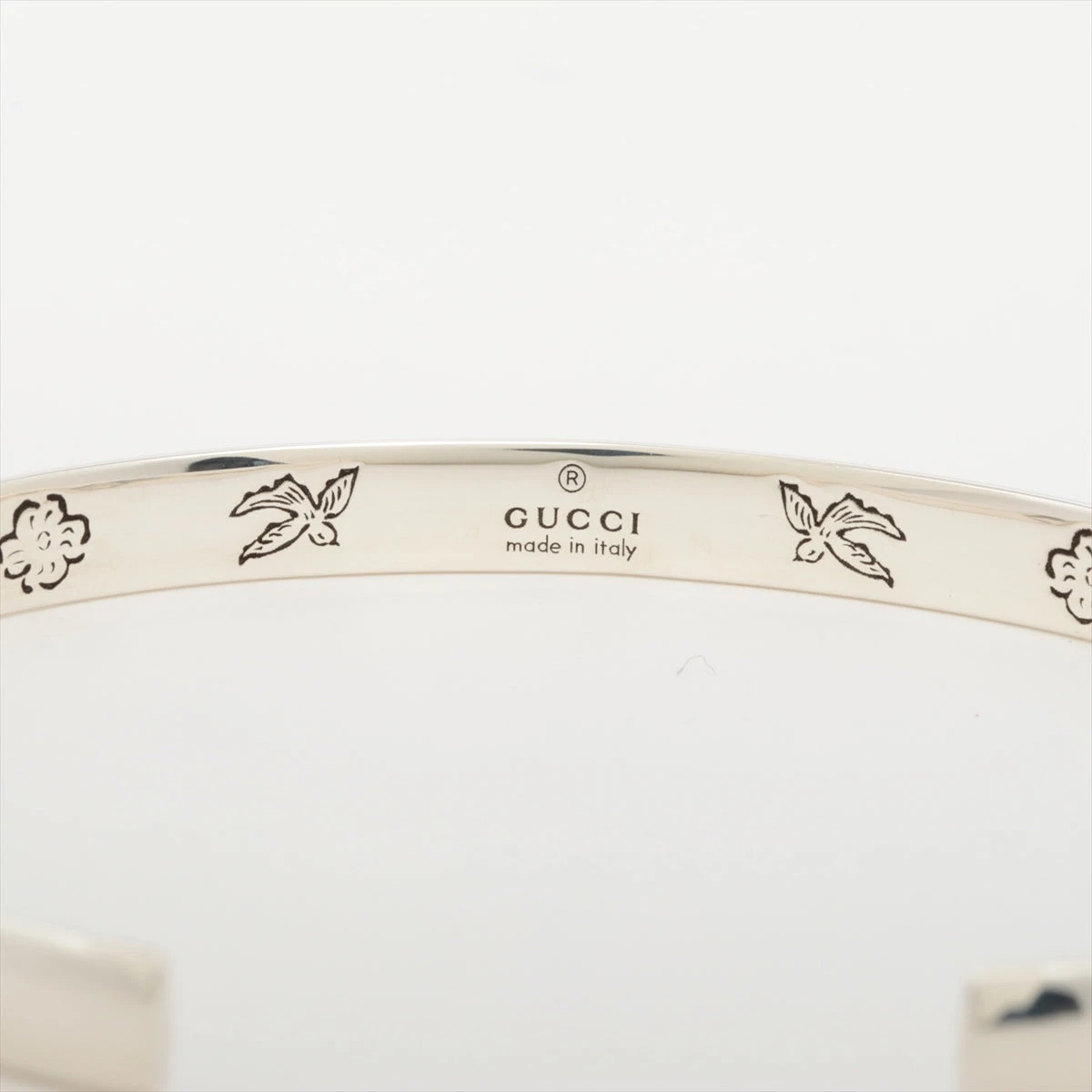 ⭐︎MIYABI⭐︎様　GUCCIバングル グッチ ブラインドフォーラブ バングル 19 925 12.2g シルバー