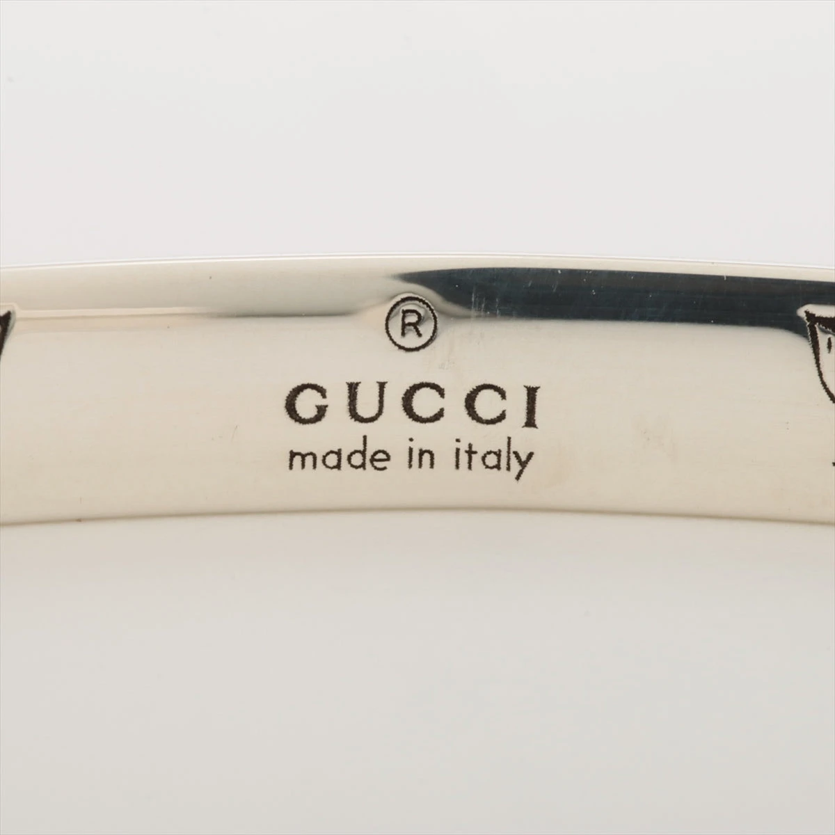 ⭐︎MIYABI⭐︎様　GUCCIバングル グッチ ブラインドフォーラブ バングル 19 925 12.2g シルバー