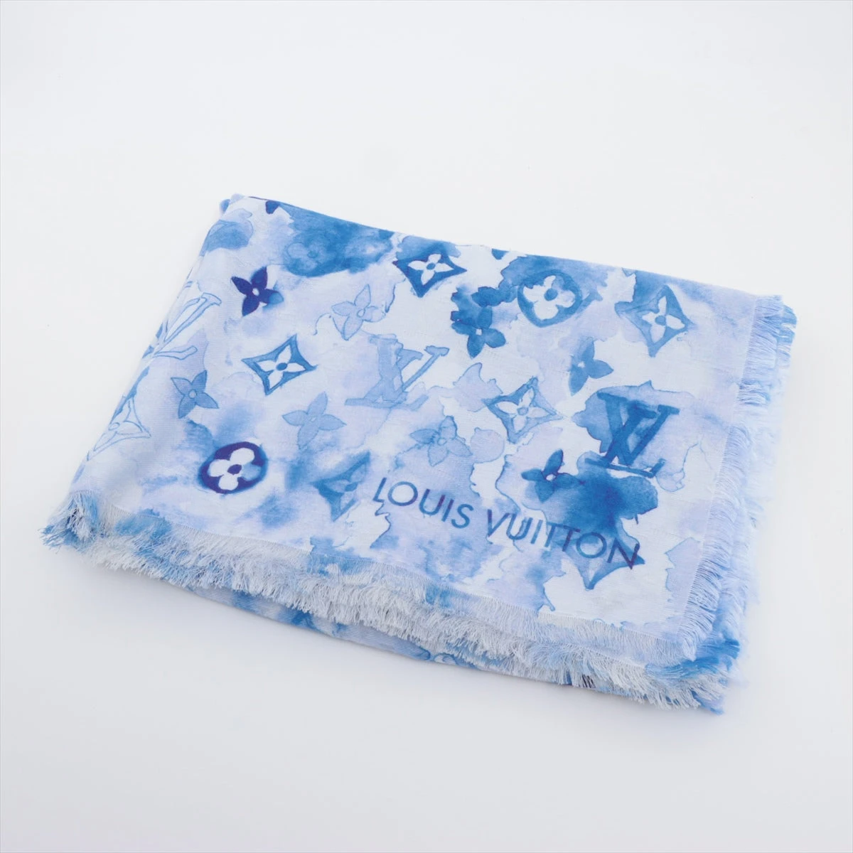 ルイ・ヴィトン モノグラム ウォーターカラー　ストール ショール　スカーフ ルイ・ヴィトン モノグラム ウォーターカラー ストール ショール スカーフ
