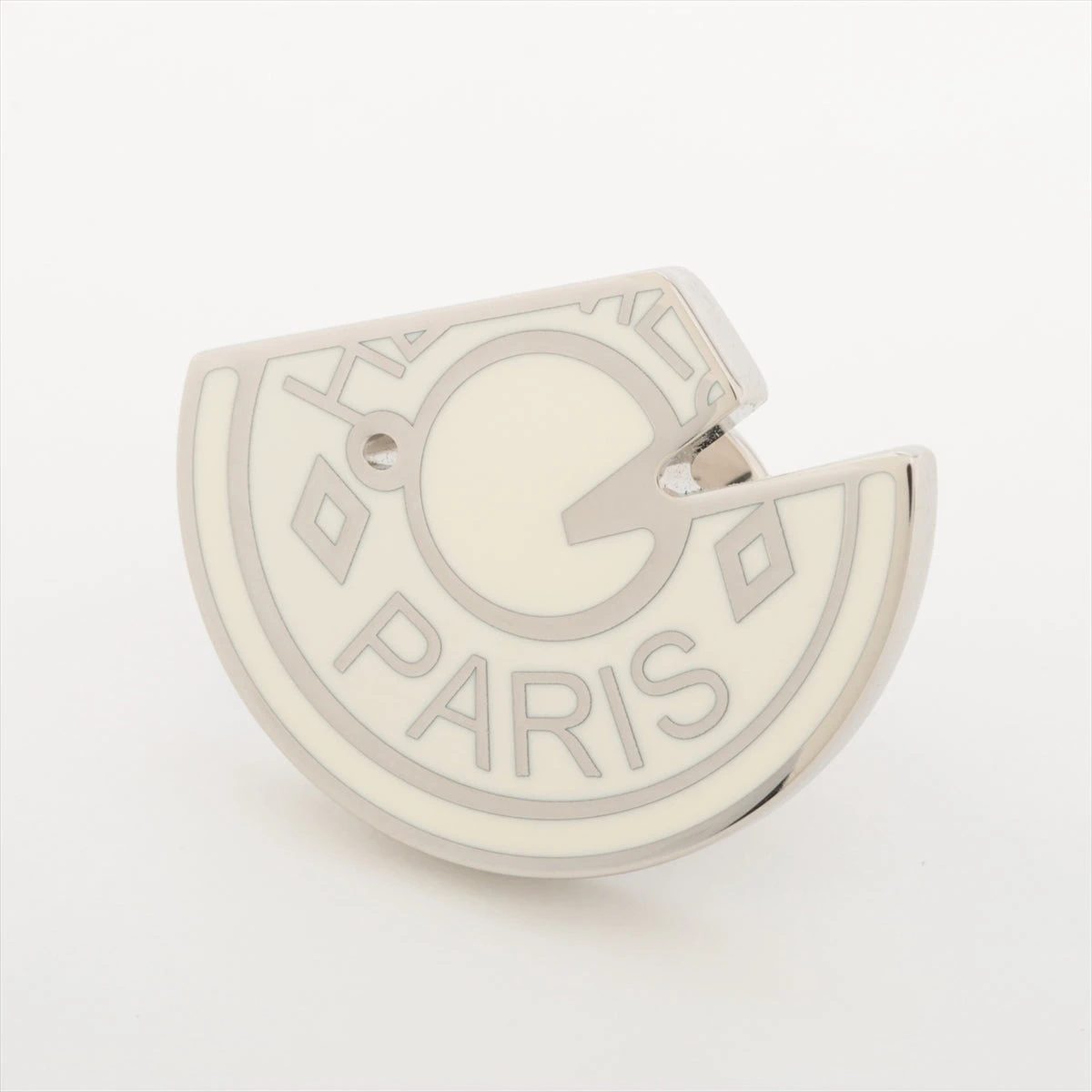 エルメス カルーゼル ピンバッジ GP シルバー A3244856｜中古