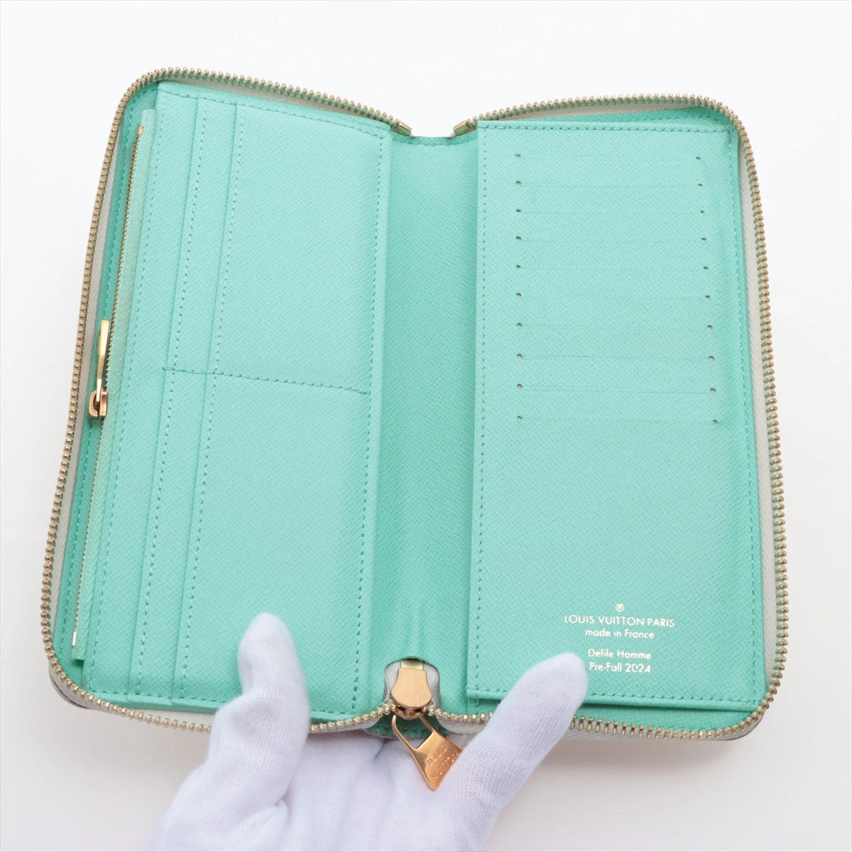 ルイヴィトン　ダミエ ヘリテージ･ジッピーウォレット･ヴェルティカル  N40675【Bランク】【中古】 LOUIS VUITTON（ルイ・ヴィトン） ダミエヘリテージ ジッピー