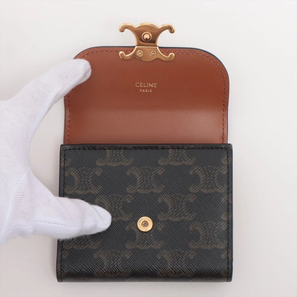 中古・古着通販】CELINE (セリーヌ) 財布 ブラウン｜ブランド