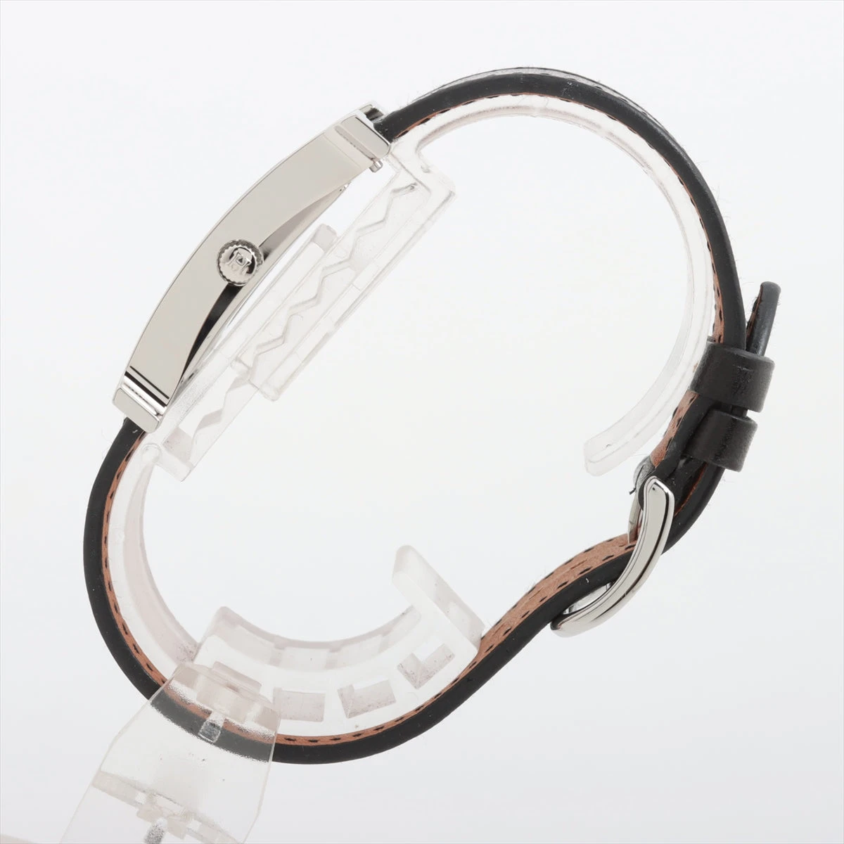 エルメス Hウォッチ HH1.521 SS×革 QZ 白文字盤 A3245055｜中古