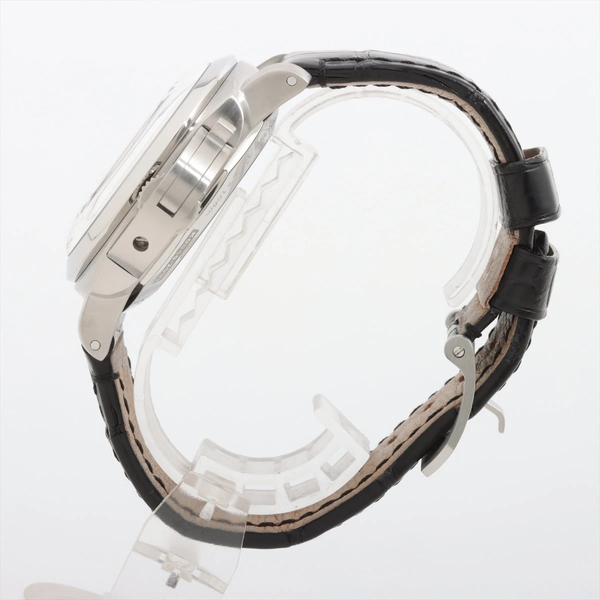 パネライ ルミノール GMT 8デイズ PAM00233 SS×革 手巻き 黒文字