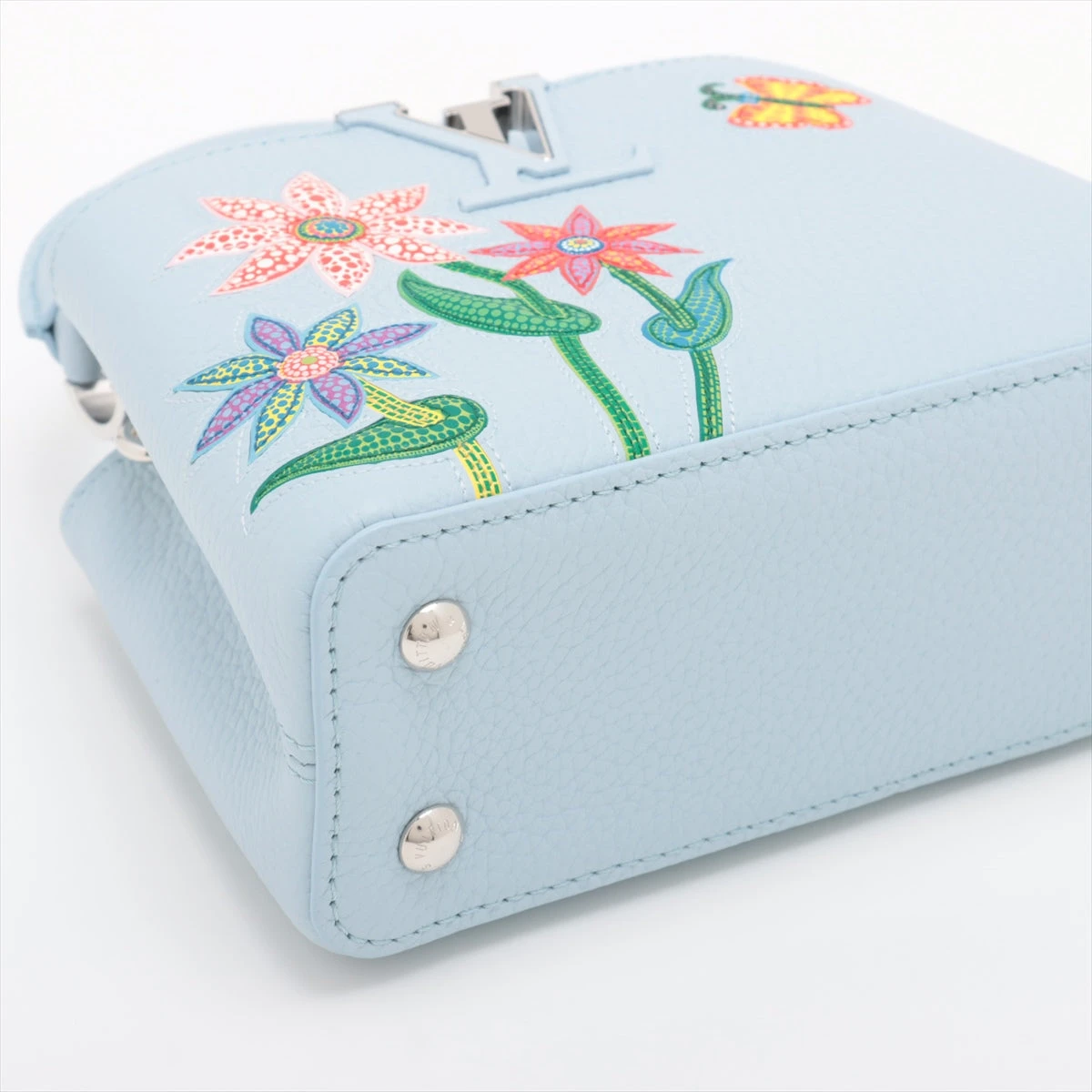 ルイ・ヴィトン LOUIS VUITTON ドーフィーヌMINI　草間彌生コラボ M21750 ノワール トリヨン レディース ショルダーバッグ LOUIS VUITTON（ルイ・ヴィトン） ×YK Dauph Mini M21750 ×草間彌生