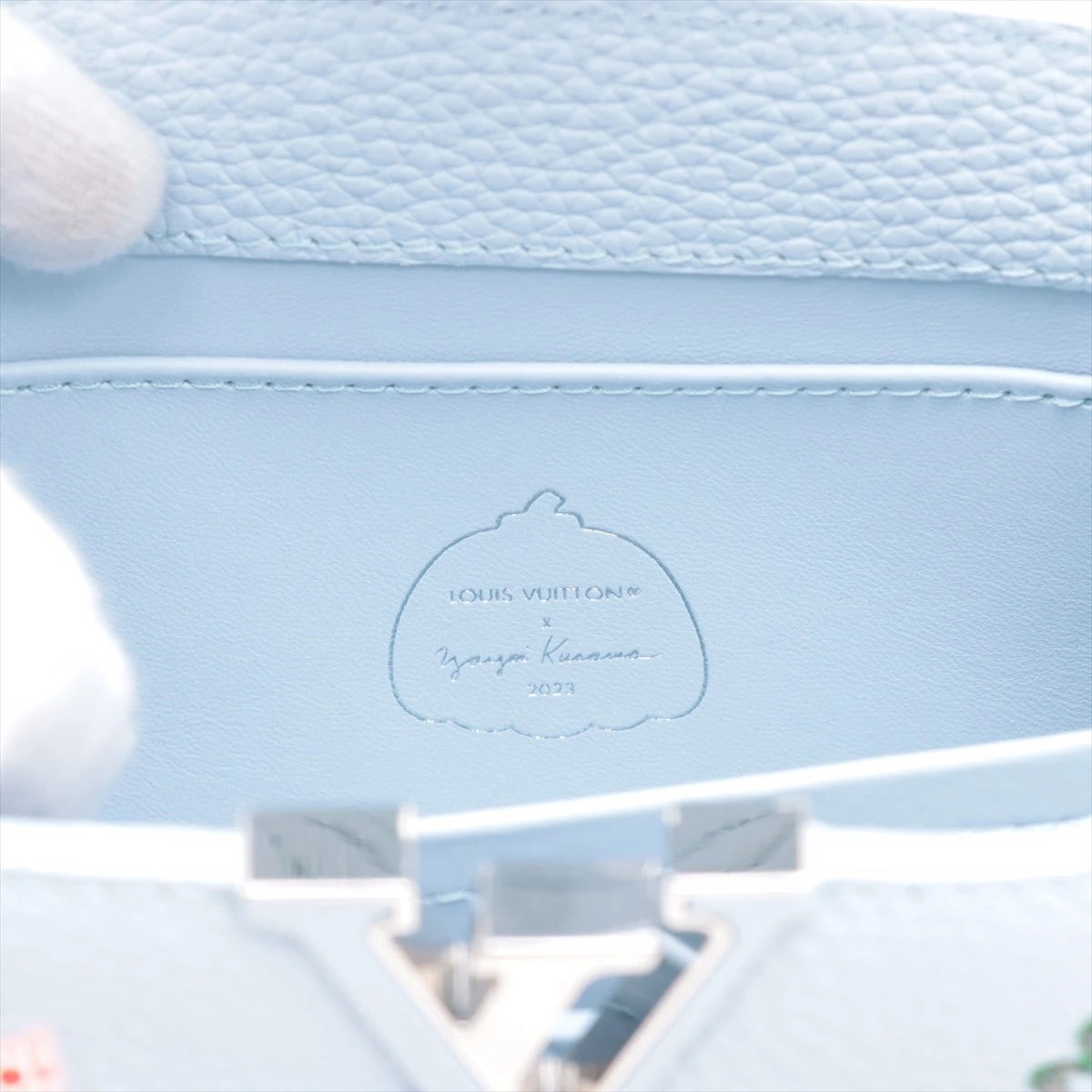ルイ・ヴィトン LOUIS VUITTON ドーフィーヌMINI　草間彌生コラボ M21750 ノワール トリヨン レディース ショルダーバッグ LOUIS VUITTON（ルイ・ヴィトン） ×YK Dauph Mini M21750 ×草間彌生
