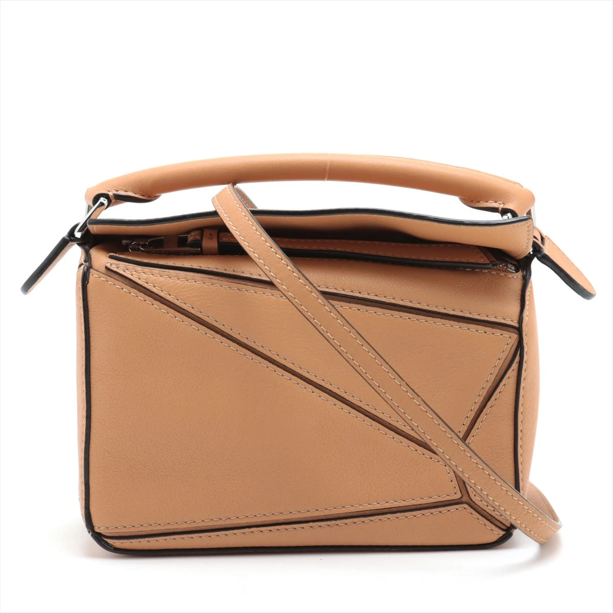 人気総合 LOEWE パズルバッグ スモール レザー 2WAYハンドバッグ