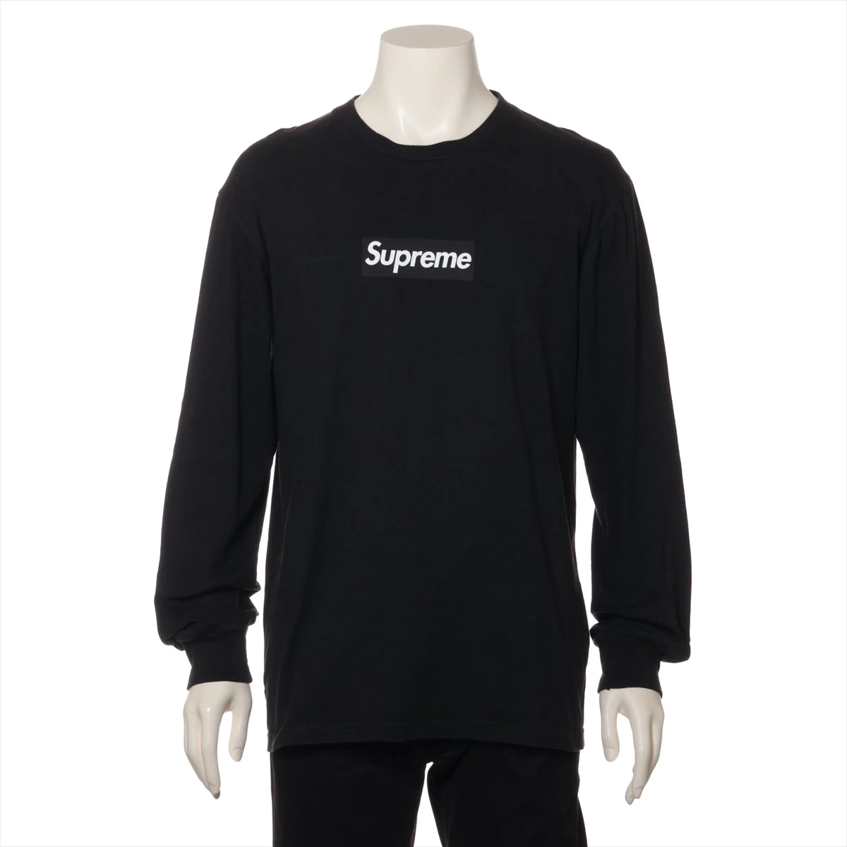 supreme ロングTシャツ ブラック
